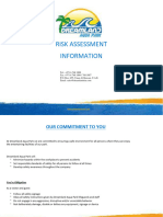 Dreamland Risk Assessment Information 1