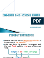 Present Continuous - Ss