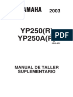 YP250 (R) 250a (R) SMsuppl 1998 5sj2-As2