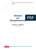 Glossar Zur Zerspantechnik Deutsch Englisch Version 07 2017