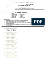 Soal UA Bahasa Arab