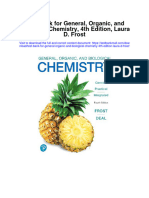 Test Bank For General Organic and Biological Chemistry 4th Edition Laura D Frost