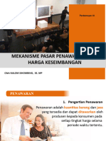 3 Mekanisme Pasar Penawaran