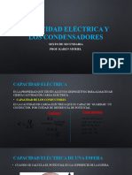 Capacidad Electrica y Los Condensadores