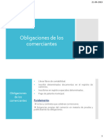 Obligaciones Del Comerciante y Sus Auxiliares