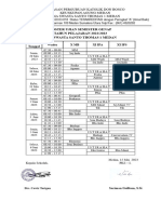 Roster Ujian Semester Genap