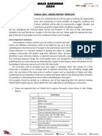 Baja Saeindia 2024 - Design Report Template