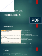 05 - Future Tenses, Conditionals