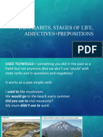 04 - Past Habits, Stages of Life, Life Events