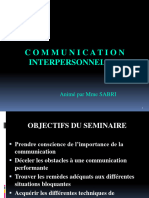 Communication Inter ESMRE