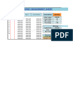 Money Management Sheet