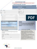 A2009-02 - 11 Booking Form Afriscience Enterprise Risk Management and M&E For Credit Risk Guarantee Projects