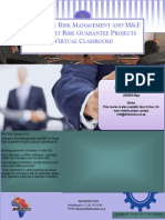 Asls 043 Enterprise Risk Management and M&e For Credit Risk Guarantee Projects