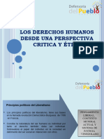 Derechos Humanos Desde Una Perspectiva Critica y Etica.