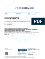 DNV - Certificate Service Hub 9001
