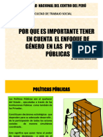 Transversalidad de Politicas Públicas....