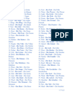 German Word List by Fazla Rabbi