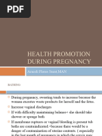 Health Promotion During Pregnancy