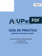 Guía de Psicología de Salud 2023 - II