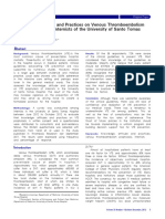 Knowledge Attitude and Practices On Venous Thromboembolism Prophylaxis Among Internists of The University of Santo Tomas Hospital