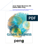 Test Bank For Global Business 4th Edition Mike Peng