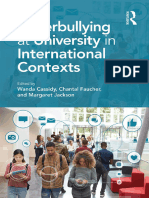 Wanda Cassidy, Chantal Faucher, Margaret Jackson - Cyberbullying at University in International Contexts-Routledge (2018)