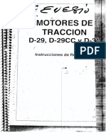 Motores de Tracción D29 y D31