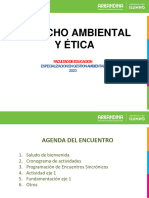 Derecho Ambiental y Etica II Encuentro 23