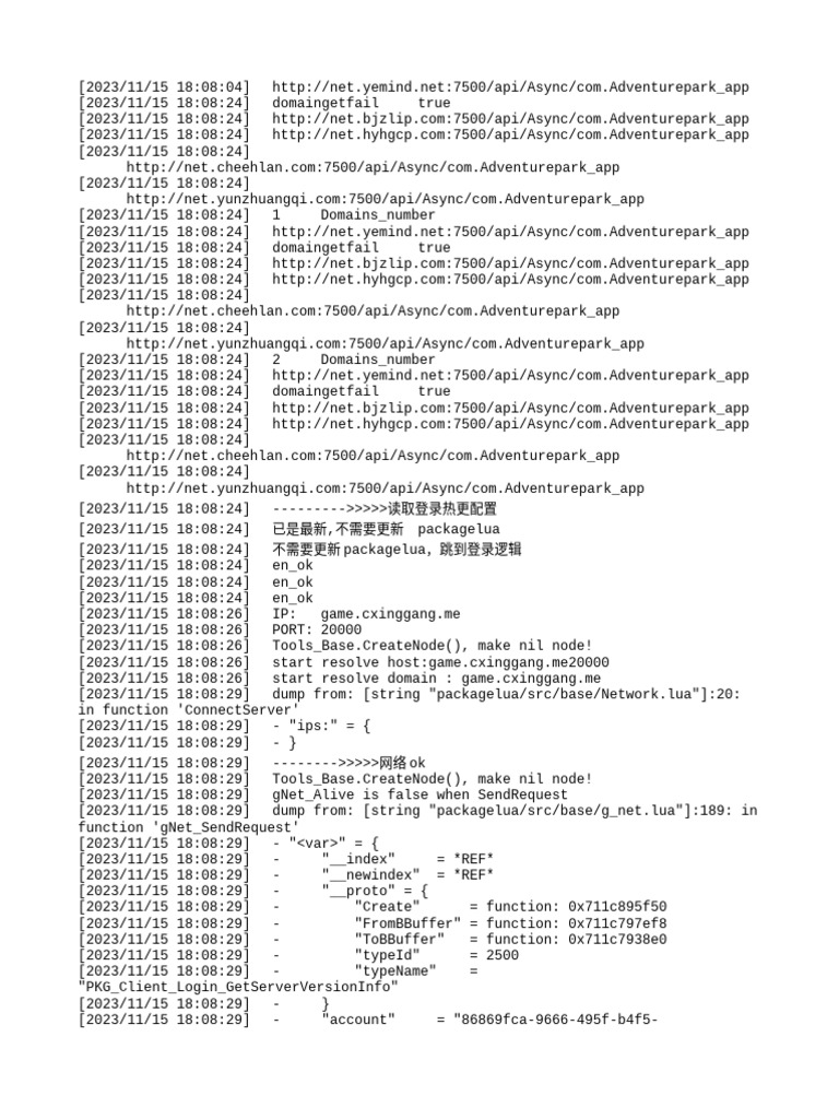 Adventure Park App API Logs Analysis | PDF | Computer Engineering ...