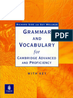 (Grammar & Vocabulary) Richard Side, Guy Wellman - Grammar and Vocabulary For Cambridge Advanced and Proficiency-Longman (2002)