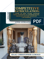 Matriculation Exam Guide For Civil Procedure in Uganda by Lubogo First Edition TR
