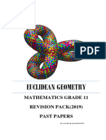 2019 Grade 11 Euclidean Geometry