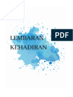 Lembaran Kehadiran