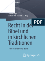 Recht in Der Bibel Und in Kirchlichen Traditionen: Sarah Jäger Arnulf Von Scheliha HRSG