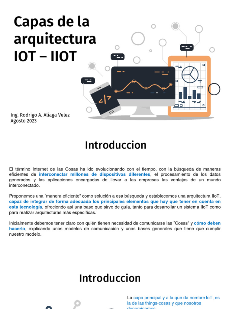 Arquitectura IOT | PDF | Internet de las Cosas | Hardware de la computadora