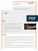 Proceso para Deslaminado de Film Multicapa PDF