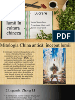 Proiecte Creatieasd in Cultira Chineza
