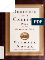Business As Calling - Work and Examined Life (Michael Novak) (Z-Library)