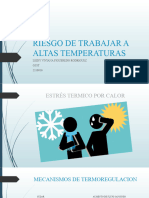 Riesgo de Trabajar A Altas Temperaturas