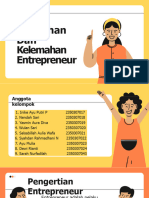 Kelompok 3 - Holistik 1 KELEBIHAN DAN KELEMAHAN ENTERPRENER