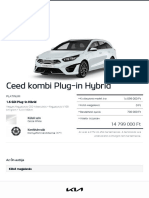 Kia Configurator Ceed - Kombi - Plug in - Hybrid PLATINUM 20230623 Feher