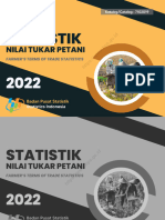 Statistik Nilai Tukar Petani 2022