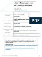 (APEB1-15%) Práctica 1 Resuelva Un Caso Jurisprudencial Sobre Medidas Cautelares