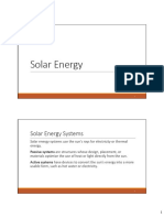 Solar Energy - 1