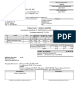 Faktura VAT 685831/M/2023: Razem Do Zapłaty: 48,89 PLN