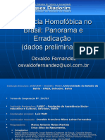 Osvaldo Francisco Ribas Lobos Fernandez - Violencia Homofobica No Brasil - Audiencia Publica - Brasilia