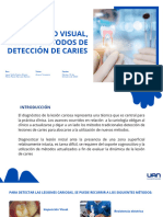 Diagnóstico Visual, Táctil y Métodos de Detección de Caries