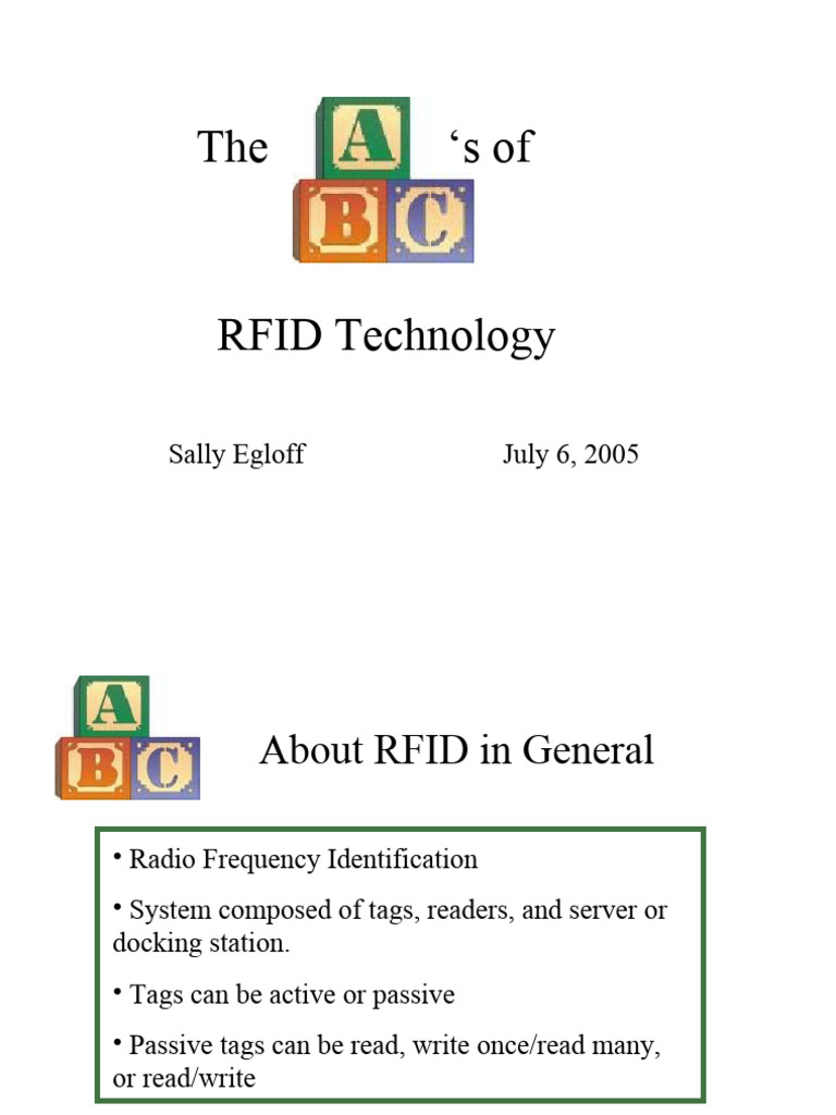 RFID Technology in Libraries Explained | PDF | Art | Computers