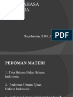 Materi Ejaan Bahasa Indonesia