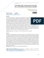 Impacto Económico Del Covid-19 en El Sector Hotelero de La Ciudad de Chachapoyas, 2020-2021